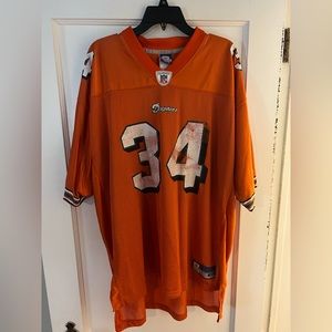 Vtg Ricky Williams Miami Dolphins Jersey
